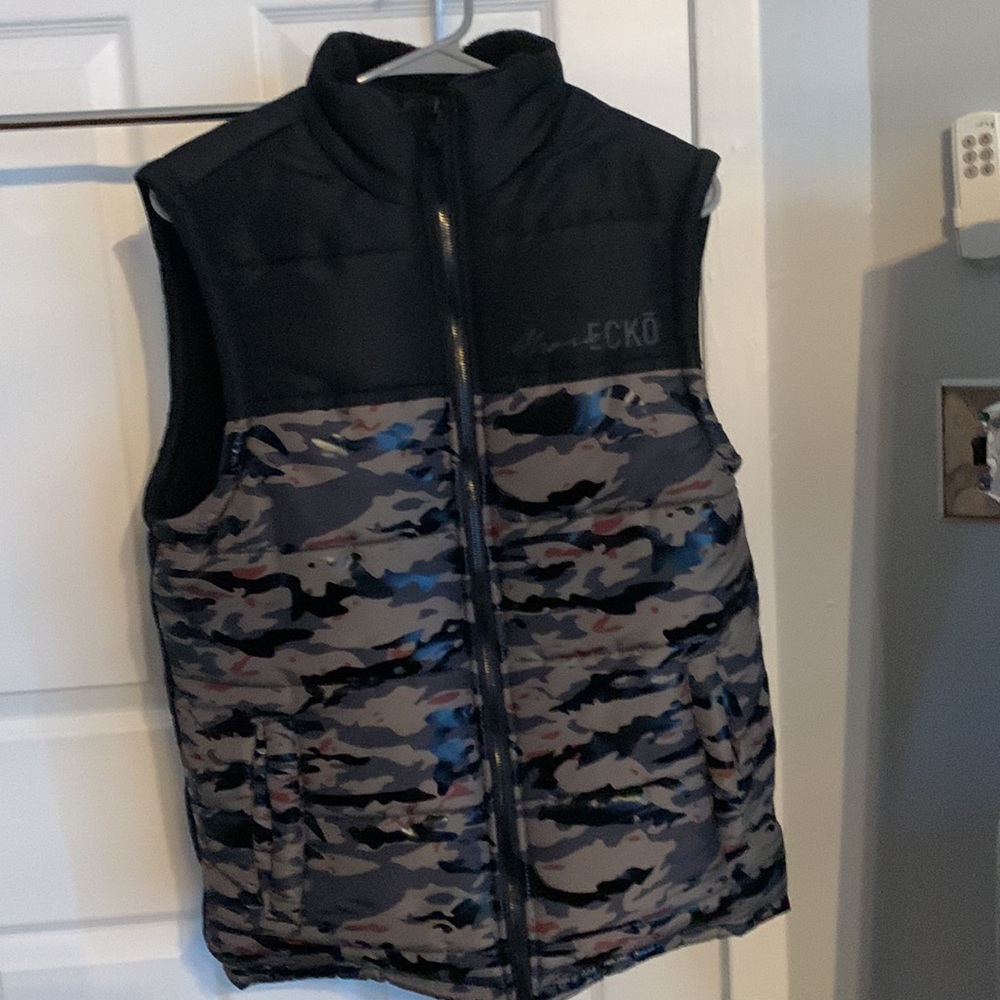 Down Ecko Vest Jacket - Small